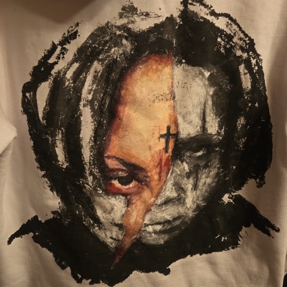 Revenge x Trippie Red Arch Logo Hoodie - Picture 7 of 11